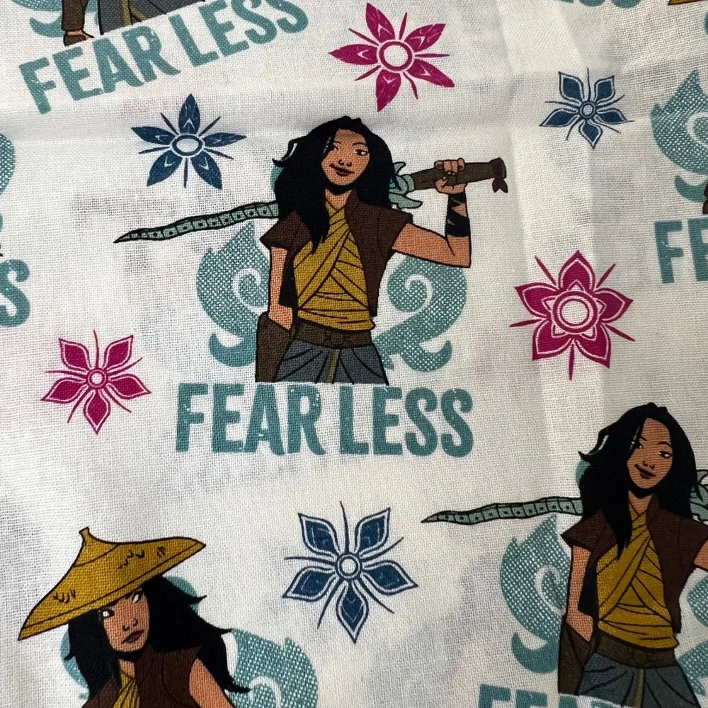 Disney Princess‎ Raya Fearless Cotton Fabric 44in x 4Yards Springs Creative 2021